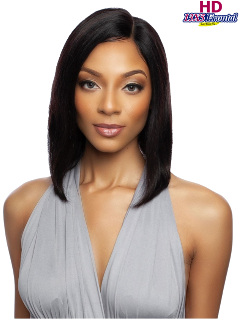 Mane Concept Trill 13x5 Deep Part 100% Human Hair Lace Front Wig - TRMF1301 - STRAIGHT 14"