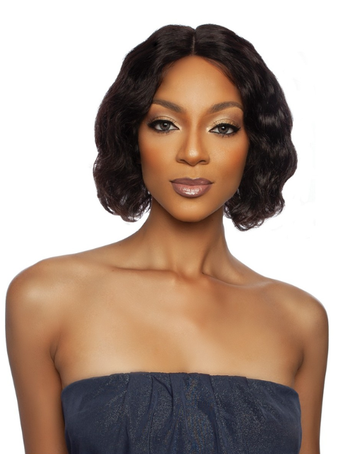 Mane Concept Trill 100% Unprocessed Human Hair HD Lace Front Wig - TR203 ROTATE PART BODY WAVE 10"