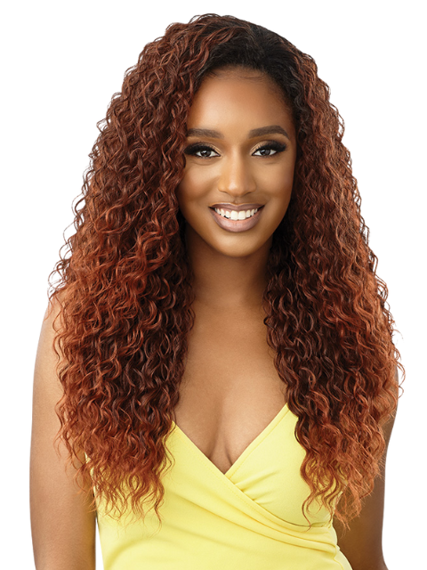 Outre Converti Cap Premium Synthetic Wet & Wavy Wig - KISSED BY MIST