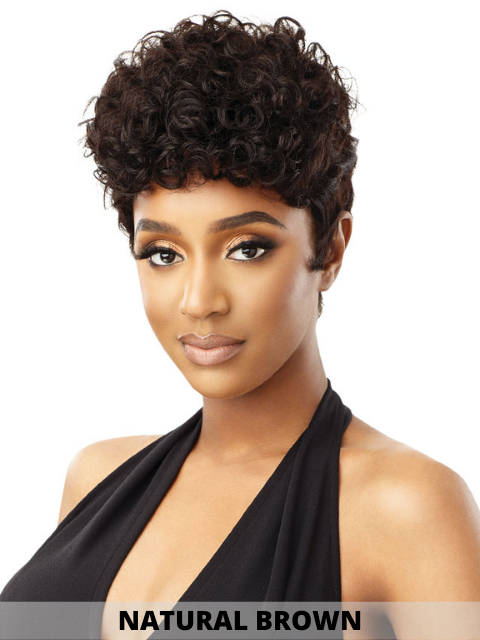 Outre Fab N Fly Color Queen Human Hair Full Wig - SOFINA
