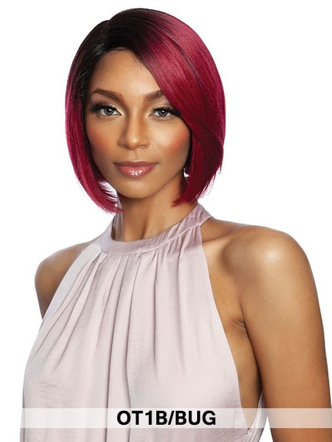 Mane Concept 100% Unprocessed Human Hair Trill Brazilian 5 Deep Part Lace Front Wig - PINE