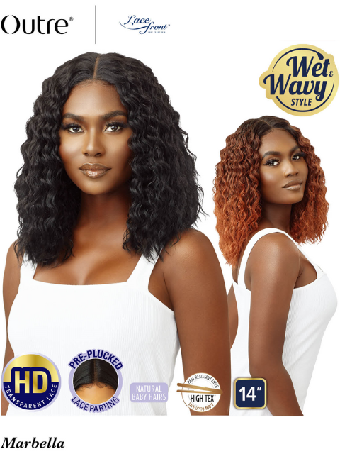 Outre HD Transparent Lace Front Wig - MARBELLA