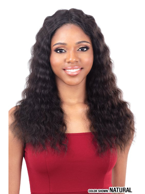 Model Model Haute 100% Human Hair HD Lace Frontal Wig - SOFT CRIMP CURL 22"