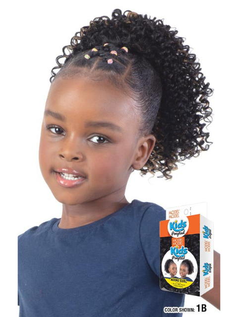 Model Model Glance Kids Ponytail - ADORE CURL