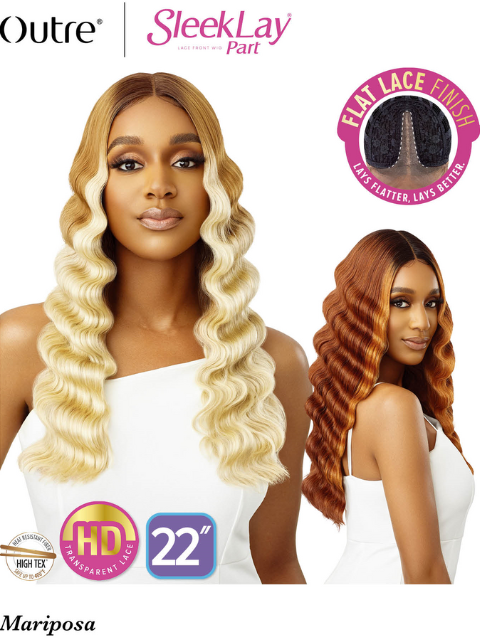 Outre Sleek Lay HD Swiss Lace Front Wig - MARIPOSA