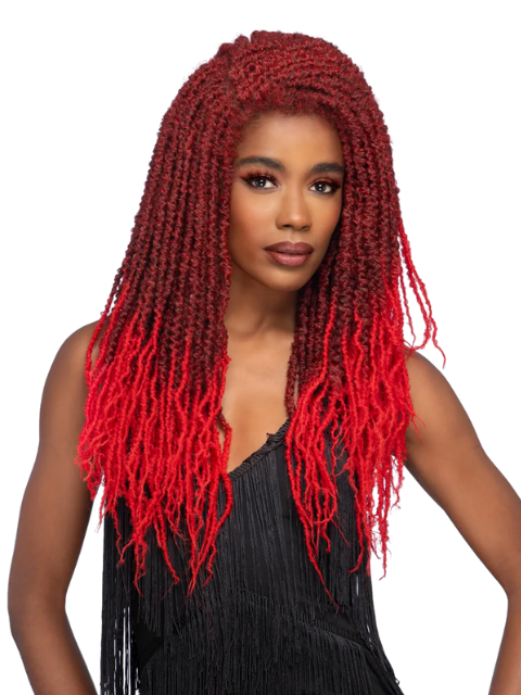 Vivica A Fox Zulu Braid 3x Distressed Fula Locs Crochet Braids