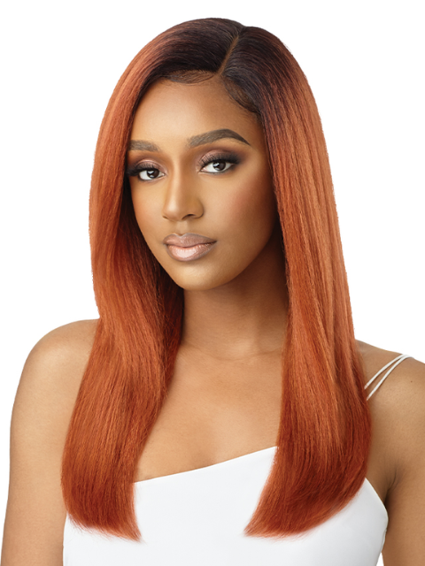 Outre Premium Synthetic HD Lace Front Wig - NATURAL YAKI 22