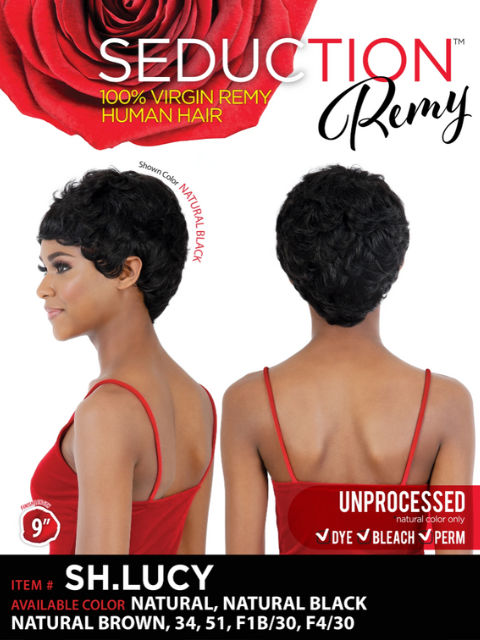 Seduction 100% Virgin Remy Human Hair Wig - SH.LUCY