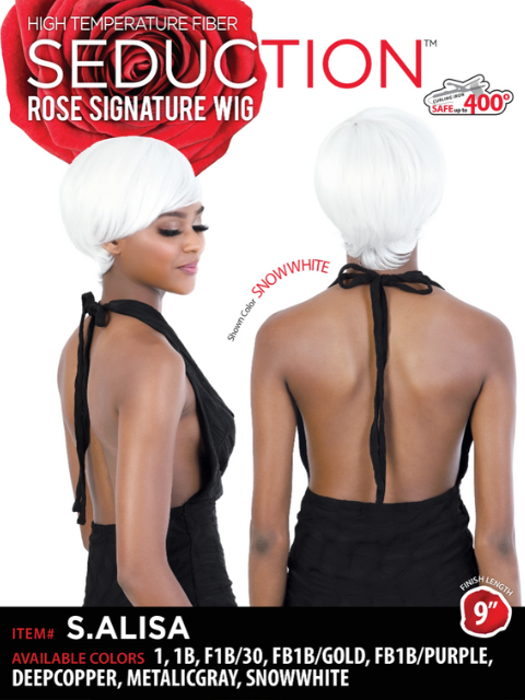 Seduction Rose Signature Synthetic Wig - S.ALISA