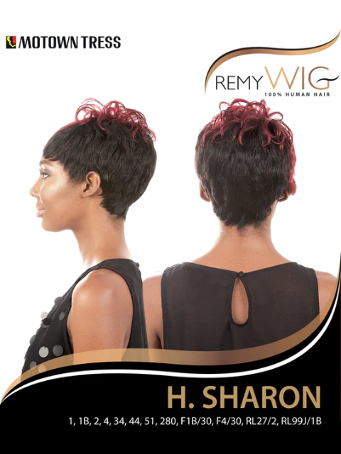 *Motown Tress Remy Human Hair Wig - H. SHARON *SALE