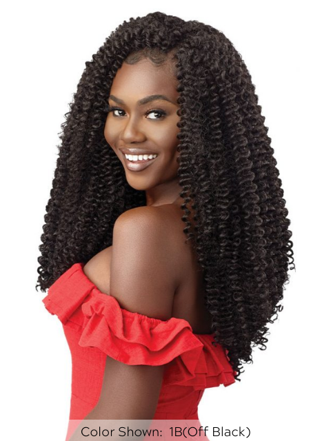 Outre X-Pression Twisted Up 2X WATERWAVE FRO TWIST Crochet Braid 22 *BFCM