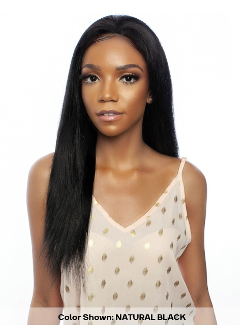 Mane Concept Pristine 100% Human Hair 3pcs Bundle + HD 13X4 Closure - PEW1302 11A  STRAIGHT