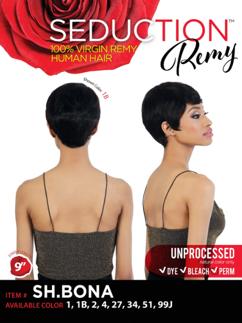 Seduction 100% Virgin Remy Human Hair Wig - SH.BONA