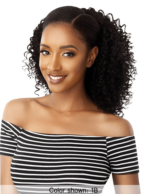 Outre Big Beautiful Hair Drawstring Ponytail - 3B BOUNCY CURLS 18