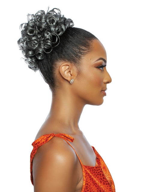 Mane Concept YellowTaiL Silver Queen Ponytail Drawstring - QUEEN CURL WNT (SQWNT03)