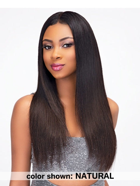 Janet Collection Unprocessed Hair Sleek & Natural STRAIGHT Weave Color #NATURAL