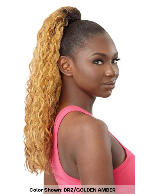 Outre Pretty Quick Pony Wet & Wavy Ponytail - NATURAL WAVE 22