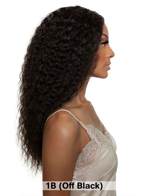 Mane Concept Trill Fresh Lay 100% Human Hair 5 Deep Part Lace Wig - SOFT CURL 20-22