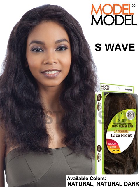 Model Model Nude Premium Human Hair L-Part Lace S WAVE Wig