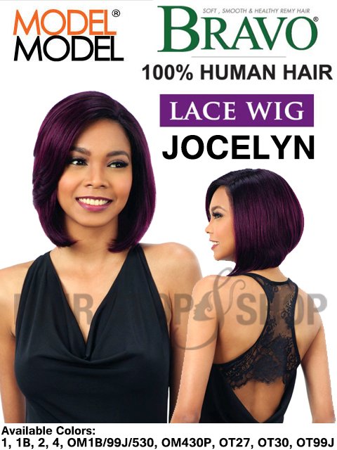 Model Model Bravo Human Hair Lace Wig - JOCELYN