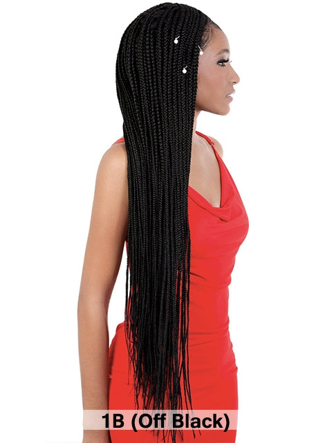 Burgundy Synthetic Lace Front Wig With Twist Burgundy Box Braids Half Hand  Tied For Black Women From Cutevirginhair, $56.57