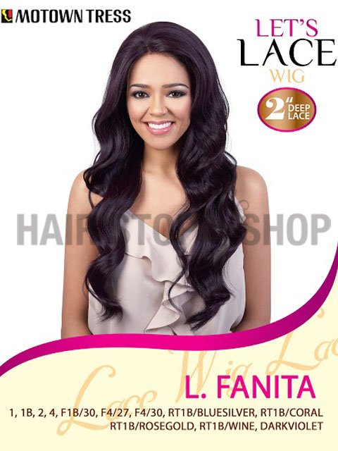 Motown Tress Let s Lace Front Wig L.FANITA SALE