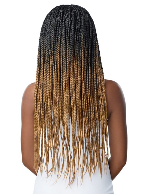 Outre Pre-Braided 13x4 Glueless HD Lace Frontal Wig - KNOTLESS TRIANGLE PART BRAIDS