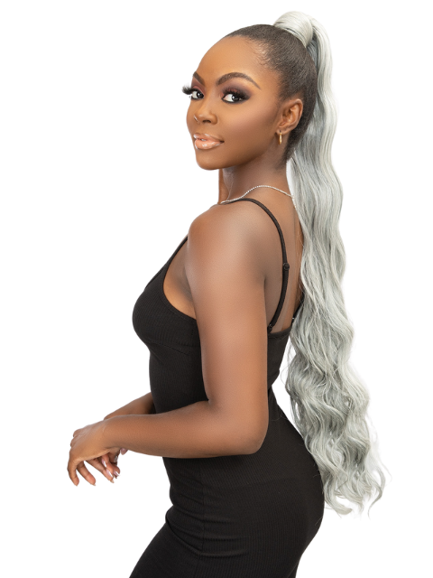 Janet Collection Remy Illusion Snatch Wrap Ponytail - BODY 34
