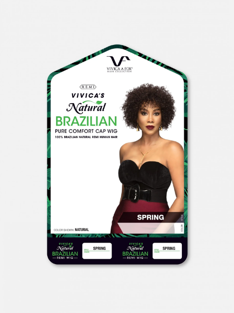 Vivica A Fox 100% Brazilian Human Hair Wig - SPRING
