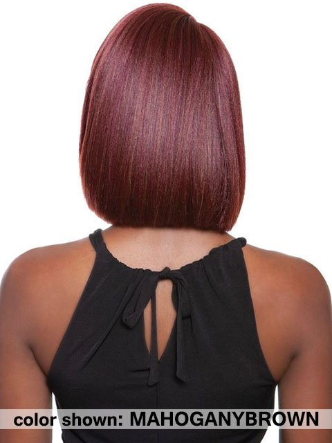 Mane Concept Red Carpet Swoop Bang Lace Front Wig - SWALLOW