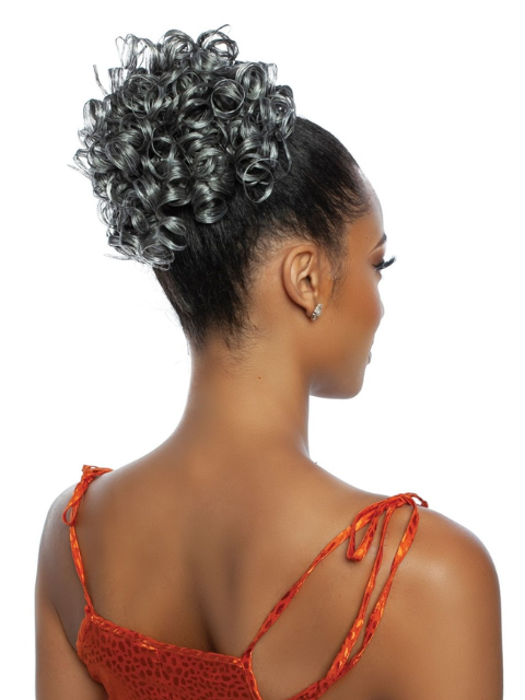 Mane Concept YellowTaiL Silver Queen Ponytail Drawstring - QUEEN CURL WNT (SQWNT03)