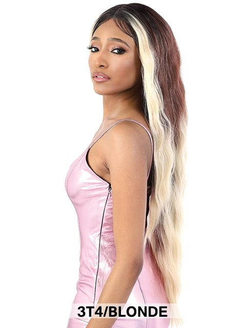 Motown Tress Let's 6 Free Deep Part Lace Front Wig - LDP.SPIN32