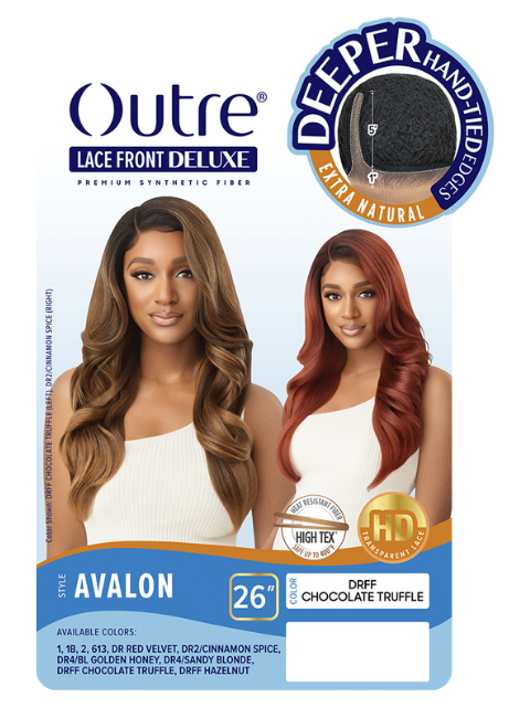 Outre Premium Synthetic Glueless Deluxe Lace Front Wig - AVALON