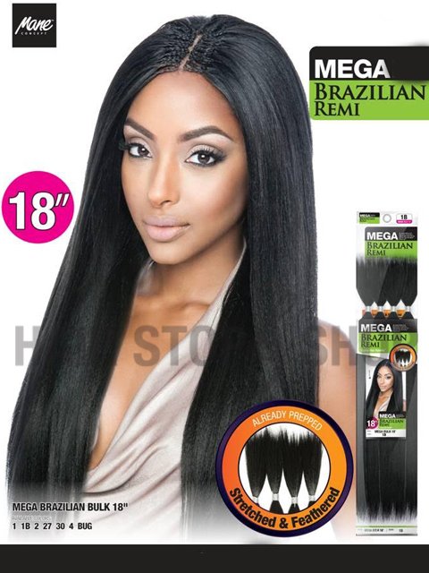 Mane Concept Mega Brazilian Remi MEGA BULK Braid 18 MBBK18