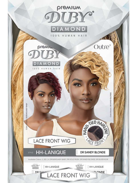 Outre Premium Duby Diamond Human Hair Lace Front Wig - LANIQUE