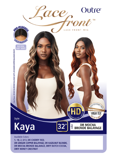 Outre HD Transparent Lace Front Wig - KAYA