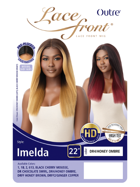 Outre Premium Synthetic HD Lace Front Wig - IMELDA