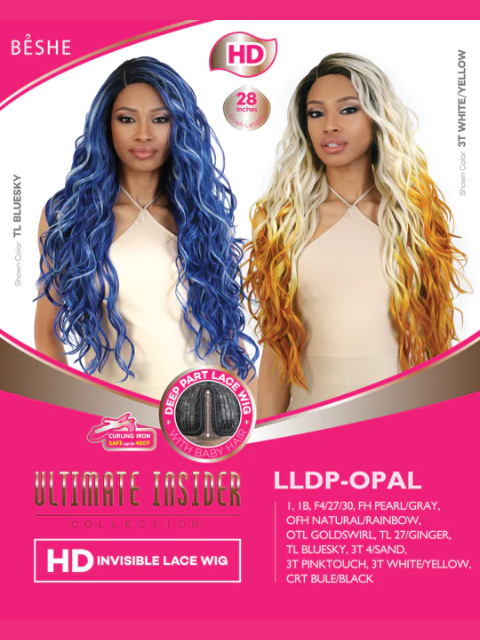 Beshe Ultimate Insider Collection HD Invisible Lace Wig - LLDP-OPAL