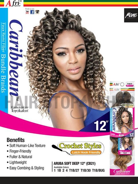 Mane Concept Afri Naptural Faux Remi ARUBA SOFT DEEP Braid 12 CB21