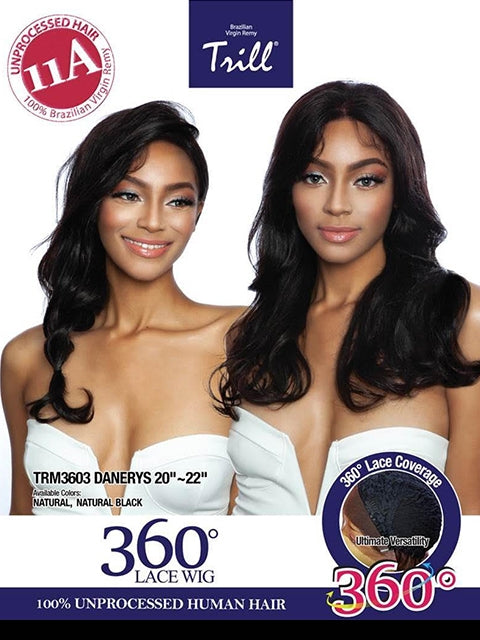 Mane Concept Trill Brazilian 360 Whole Lace Wig - DANERYS 20-22