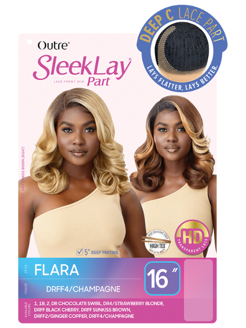 Outre SleekLay Part HD Lace Front Wig - FLARA