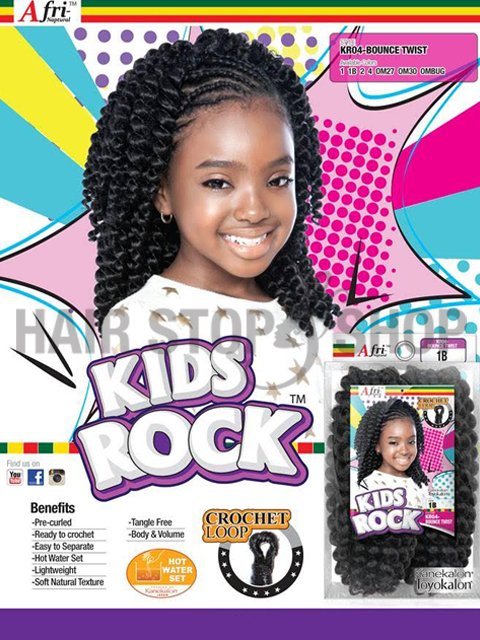Mane Concept Afri Naptural Kids ROCK BOUNCE TWIST Braid 12 KR04
