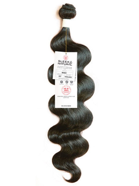 Janet Collection Unprocessed Hair Sleek & Natural BODY Weave Color #NATURAL