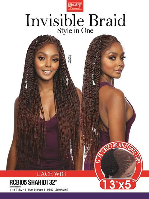 Mane Concept Red Carpet 13x5 Invisible Braid Lace Front Wig - SHADI 32