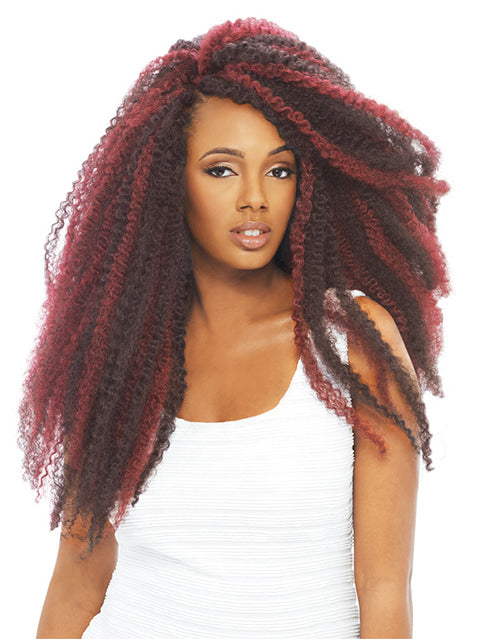 Janet Collection Premium Synthetic Noir 6X AFRO TWIST Braid (6XAMB) *SALE