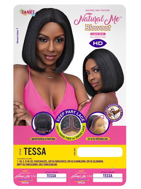 Janet Collection Synthetic Natural Me Lite Deep Part HD Lace Wig - TESSA  *FINAL SALE