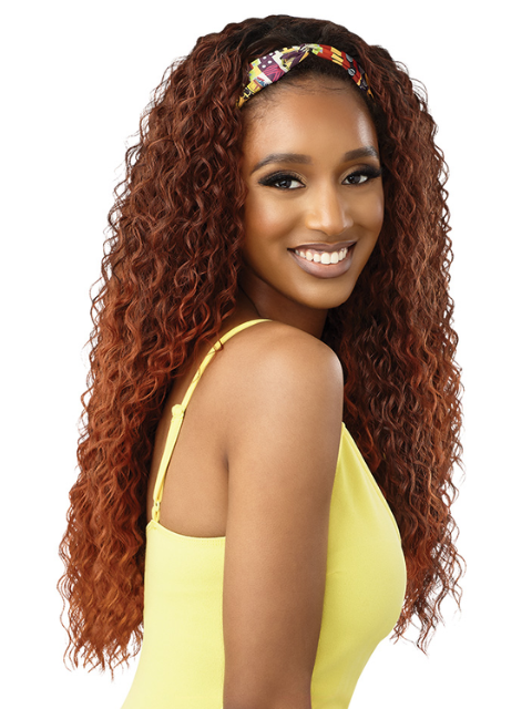Outre Converti Cap Premium Synthetic Wet & Wavy Wig - KISSED BY MIST