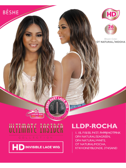 Beshe Ultimate Insider Collection HD Invisible Lace Wig - LLPD-ROCHA