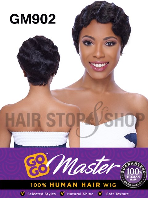Harlem 125 100% Human Hair GoGo Master Wig - GM902