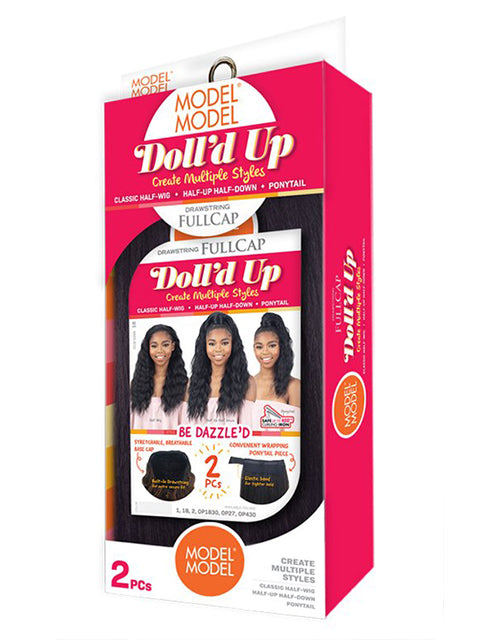 Model Model Doll'D Up Full Cap Half Wig - BE DAZZLE'D